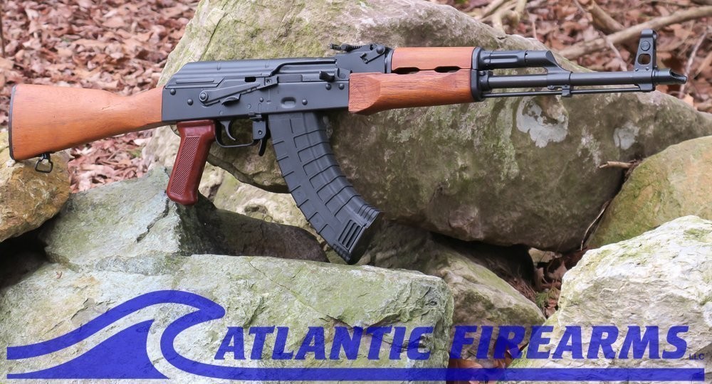 AK47 Rifle Classic Teak Wood-Riley Defense