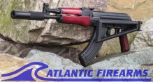 Draco AK47 Rifle Folder w/ Red Wood Furniture Set