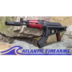 Draco AK47 Rifle Folder w/ Red Wood Furniture Set