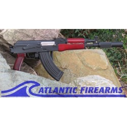 Draco AK47 Rifle Folder w/ Red Wood Furniture Set