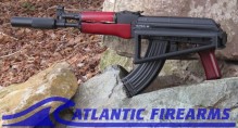 Draco AK47 Rifle Folder w/ Red Wood Furniture Set