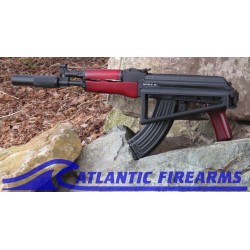Draco AK47 Rifle Folder w/ Red Wood Furniture Set