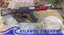 Draco AK47 Rifle Folder w/ Red Wood Furniture Set