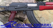 Draco AK47 Rifle Folder w/ Red Wood Furniture Set