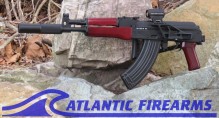 Draco AK47 Rifle Folder w/ Red Wood Furniture Set