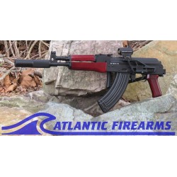 Draco AK47 Rifle Folder w/ Red Wood Furniture Set