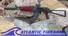 Draco AK47 Rifle Folder w/ Red Wood Furniture Set