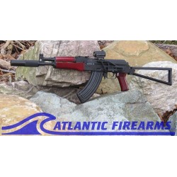 Draco AK47 Rifle Folder w/ Red Wood Furniture Set