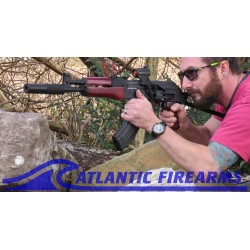 Draco AK47 Rifle Folder w/ Red Wood Furniture Set