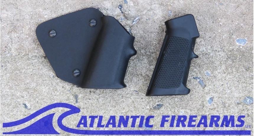 A2 Grip and Kydex Grip Wrap Combo for AR15 Rifles