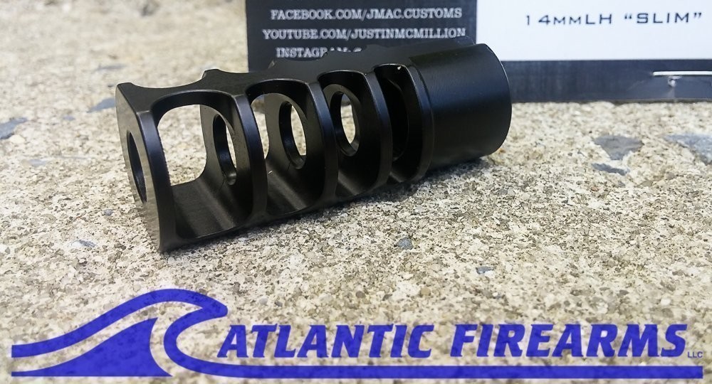 JMAC CUSTOMS RRD-4C "Slim" 14mmLH Muzzle Brake/Compensator