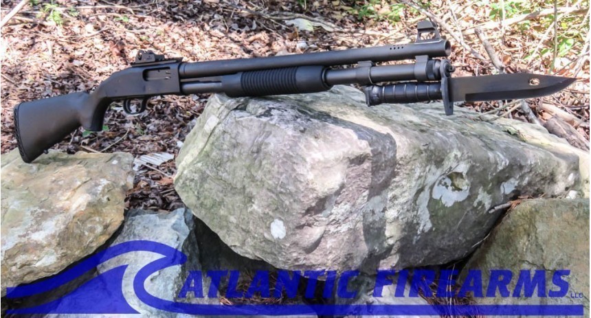 MOSSBERG 590A1 MILITARY SHOTGUN WITH BAYONET