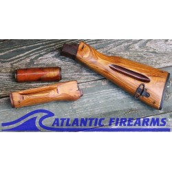 RUSSIAN SURPLUS BLOND WOOD LAMINATE AK74 STOCK SET