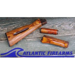 RUSSIAN SURPLUS BLOND WOOD LAMINATE AK74 STOCK SET