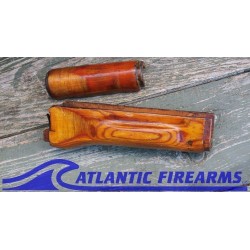 RUSSIAN SURPLUS BLOND WOOD LAMINATE AK74 STOCK SET