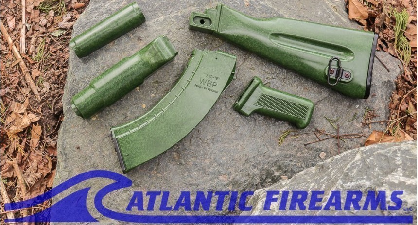 AK Border Guard Bakelite Style stock set-Elevenmile Arms