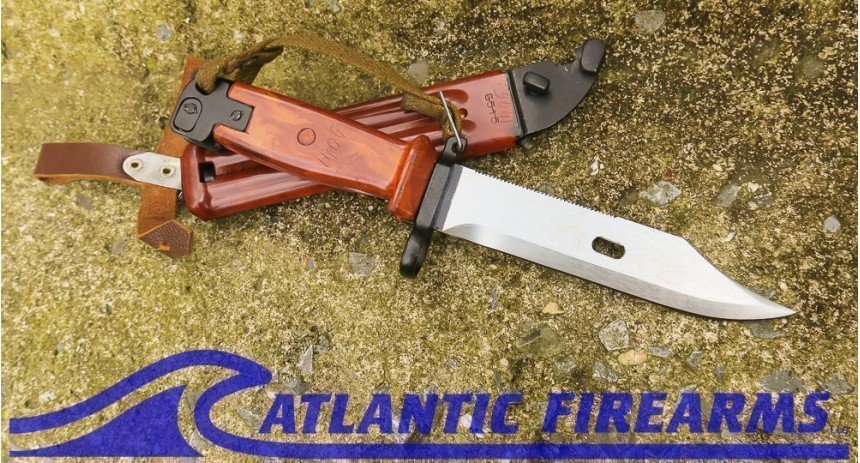 Russian AK-47 Bayonet & Scabbard-6X4-Izhevsk-NRA Excellent