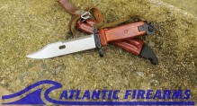 Russian AK-47 Bayonet & Scabbard-6X4-Izhevsk-NRA Excellent