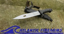 Russian AK-74 Bayonet & Scabbard-Izhevsk-True Black-NRA Very Good