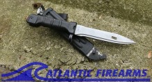 Russian AK-74 Bayonet & Scabbard-Izhevsk-True Black-NRA Very Good
