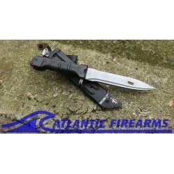Russian AK-74 Bayonet & Scabbard-Izhevsk-True Black-NRA Very Good