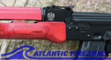 WBP Fox AK47 Rifle Polish Czerwony Laminate Wood