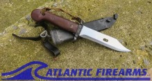 Russian AK-47 Bayonet & Scabbard-6x3-NRA Good