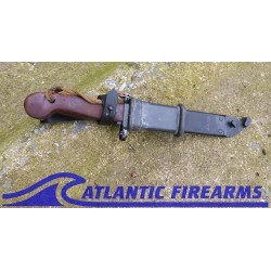 Russian AK-47 Bayonet & Scabbard-6x3-NRA Good