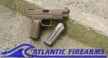 SPRINGFIELD XDM 10mm Flat Dark Earth Pistol -XDM94510FHCE