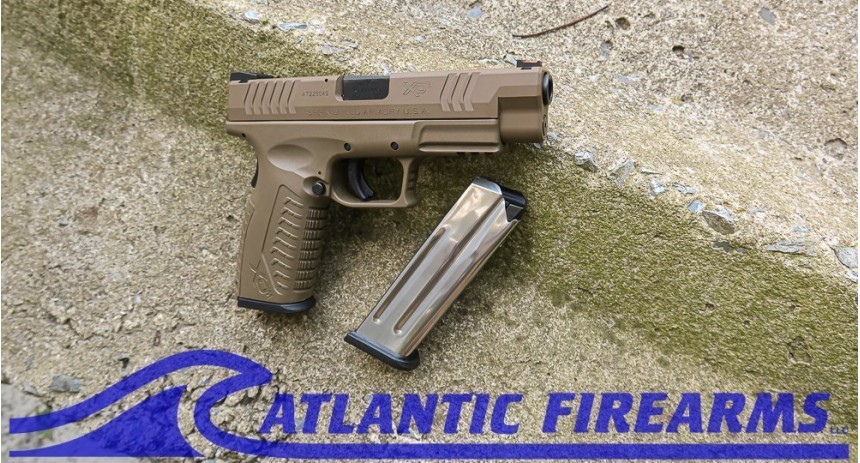 SPRINGFIELD XDM 10mm Flat Dark Earth Pistol -XDM94510FHCE