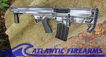 Black Aces Tactical Bullpup Pump Shotgun- White- Left Hand- BATBPPDWLH