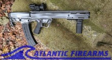Black Aces Tactical Bullpup Pump Shotgun- White- Left Hand- BATBPPDWLH
