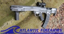 Black Aces Tactical Bullpup Pump Shotgun- White- Left Hand- BATBPPDWLH