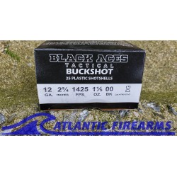 BLACK ACES TACTICAL BUCKSHOT SHOTGUN SHELLS