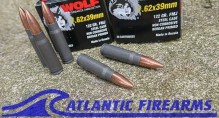 AK 47 Ammo 7.62x39 Wolf Performance Ammo 1000 Rnds 122 Gr FMJ