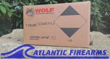 AK 47 Ammo 7.62x39 Wolf Performance Ammo 1000 Rnds 122 Gr FMJ