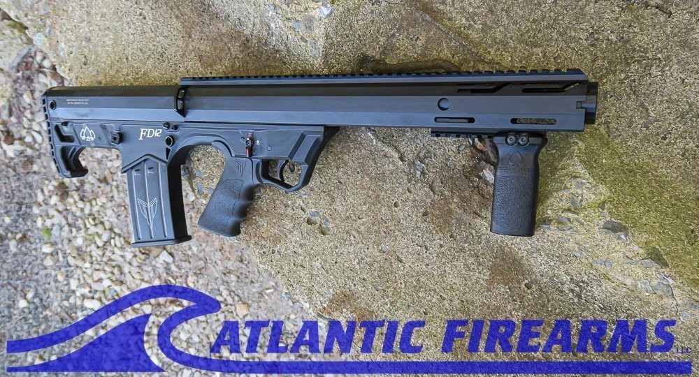 Black Aces Tactical Bullpup Pump Shotgun- Black- Left Hand- BATBPPBLKLH