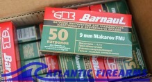9MM Makarov 94gr FMJ Ammunition 1000 Round Case