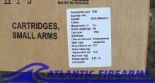 9MM Makarov 94gr FMJ Ammunition 1000 Round Case