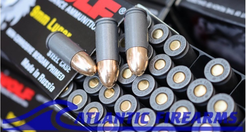 Wolf Performance 9MM Ammunition 1000 Round Case