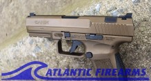 Canik TP9DA 9MM Pistol- Burnt Bronze- HG4873B-N