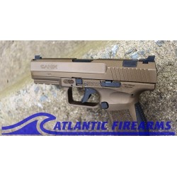 Canik TP9DA 9MM Pistol- Burnt Bronze- HG4873B-N