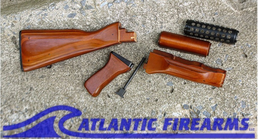 AK-47 Rifle Stock Set Honey Laminate