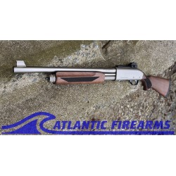 Black Aces Pro X Tactical Pump Shotgun Silver Walnut- BATPSXSW
