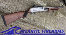 Black Aces Pro X Tactical Pump Shotgun Silver Walnut- BATPSXSW