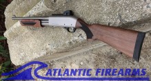 Black Aces Pro X Tactical Pump Shotgun Silver Walnut- BATPSXSW