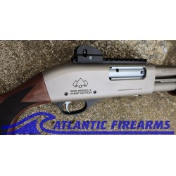 Black Aces Pro X Tactical Pump Shotgun Silver Walnut- BATPSXSW