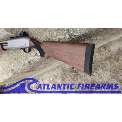 Black Aces Pro X Tactical Pump Shotgun Silver Walnut- BATPSXSW