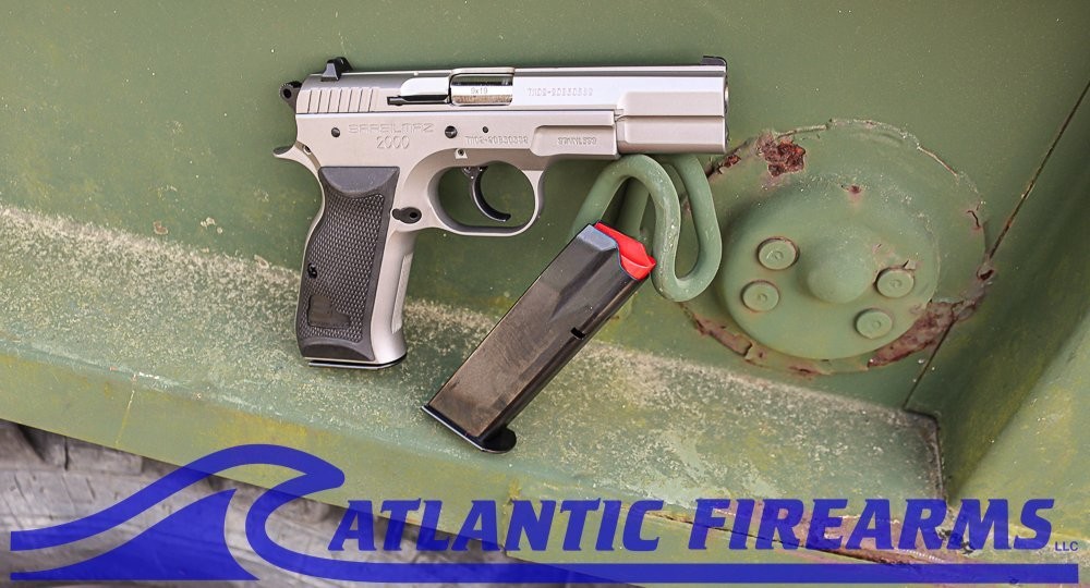 SAR USA 2000 9MM Stainless Steel Pistol- 2000ST