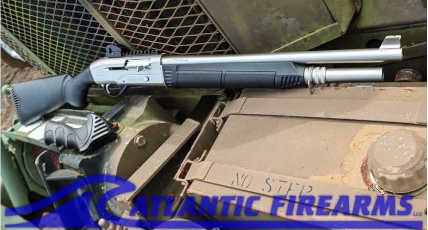 Black Aces Tactical Pro R Nickel Semi Auto Shotgun- BATPSRS